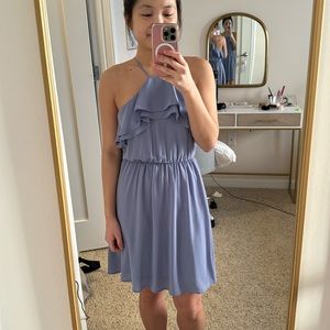 Lush sleeveless lilac dress
